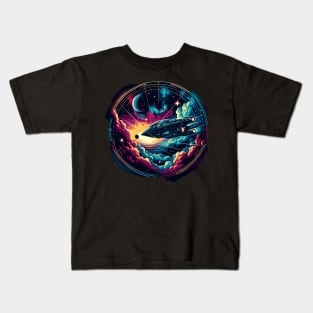 Galactic Odyssey: A Journey Beyond Stars Kids T-Shirt